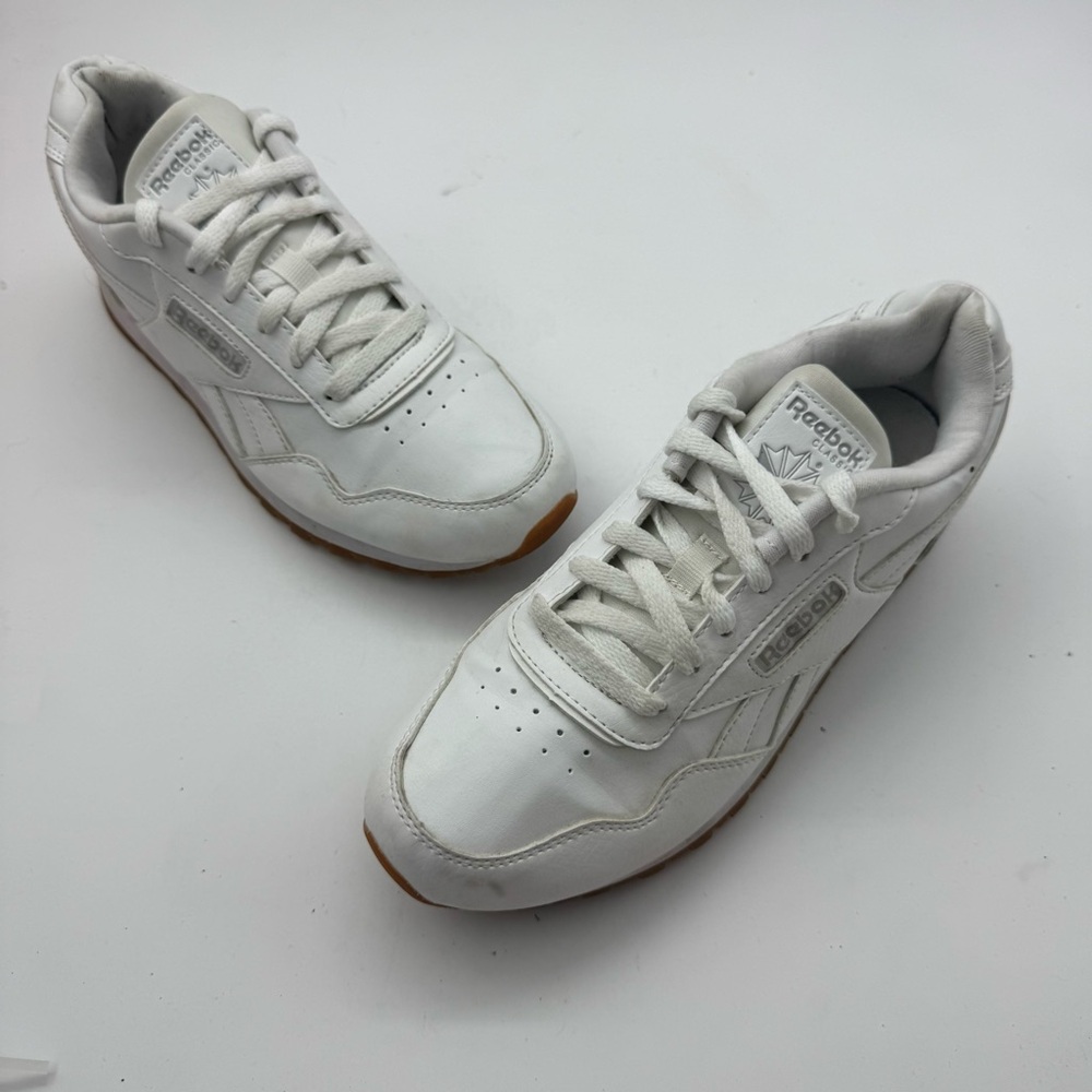 Reebok Classic Harman Run Women’s Shoes Size 7 White Retro Sneaker